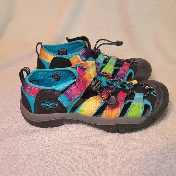 Keen Newport Retro Multicolor Tie Dye Water Shoe Sandals Womens Size 5 - Picture 1 of 7